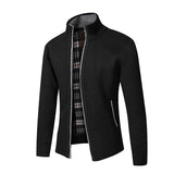 Suéter de Punto Grueso con Cuello Alto y Ajuste Slim - Confort Ideal para Otoño e Invierno, Disponibles en Tallas Grandes