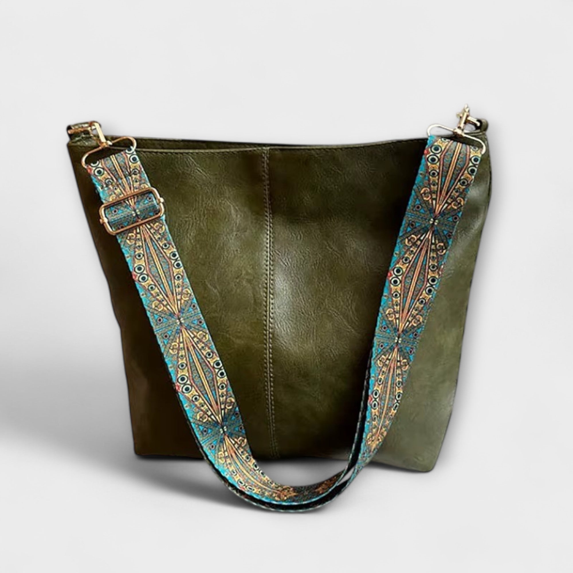 Alina – Bolso de hombro de cuero vintage