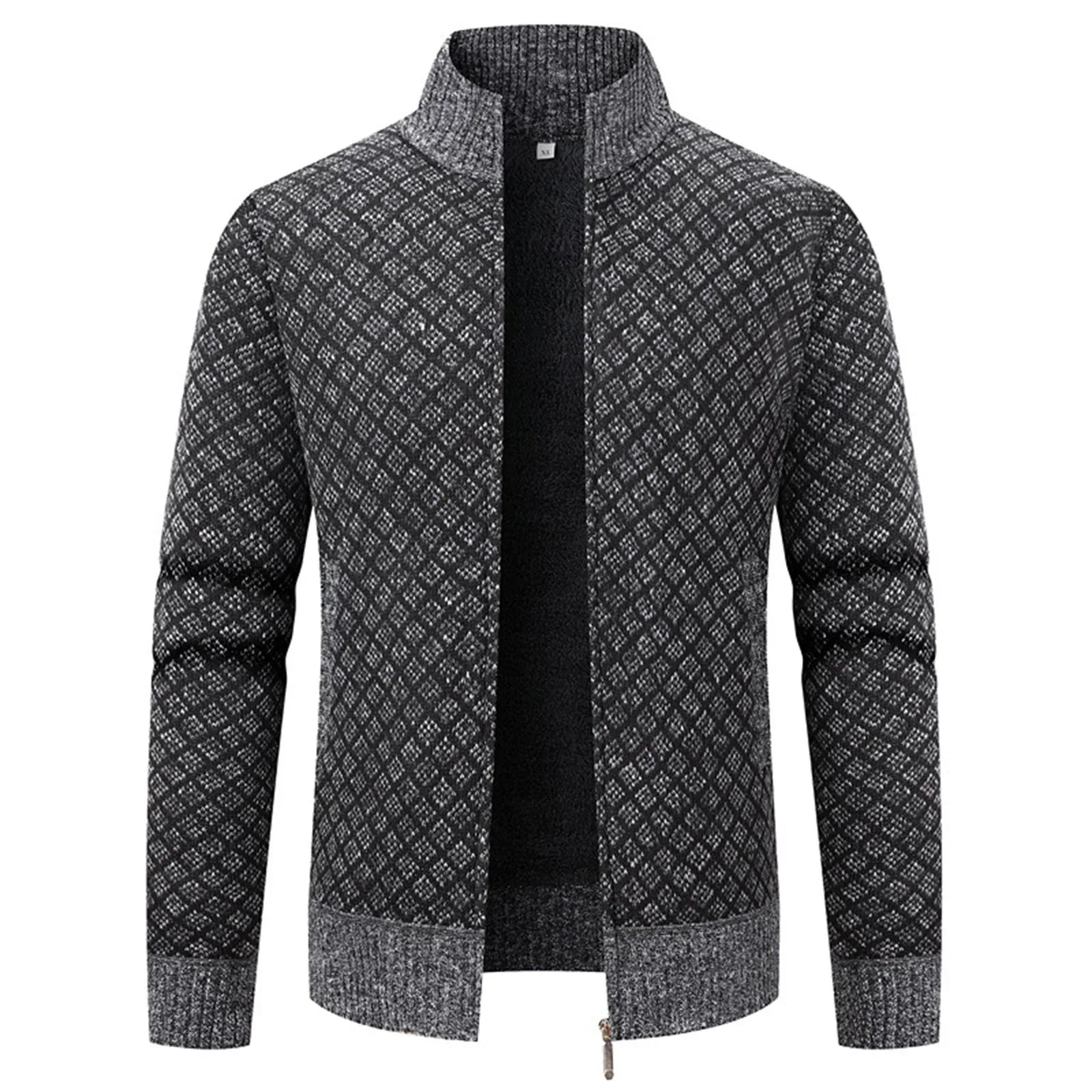 Chaqueta de Jean Casual con Cuello Alto y Corte Ajustado para Máximo Confort, Ideal para la Temporada.