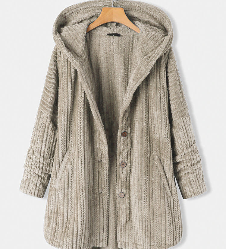 Manuela™ - Abrigo de invierno con solapa