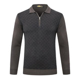 Michel | Suéter de Rayas Elástico y Cálido para Otoño e Invierno