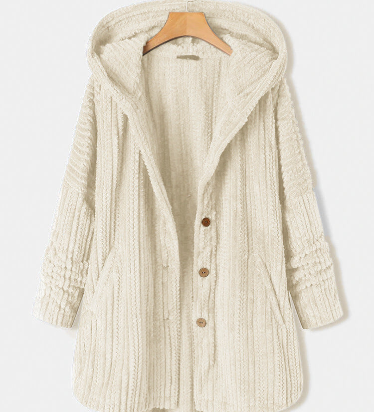 Manuela™ - Abrigo de invierno con solapa