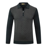 Michel | Suéter de Rayas Elástico y Cálido para Otoño e Invierno