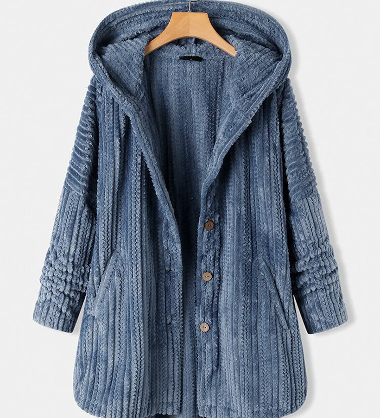 Manuela™ - Abrigo de invierno con solapa