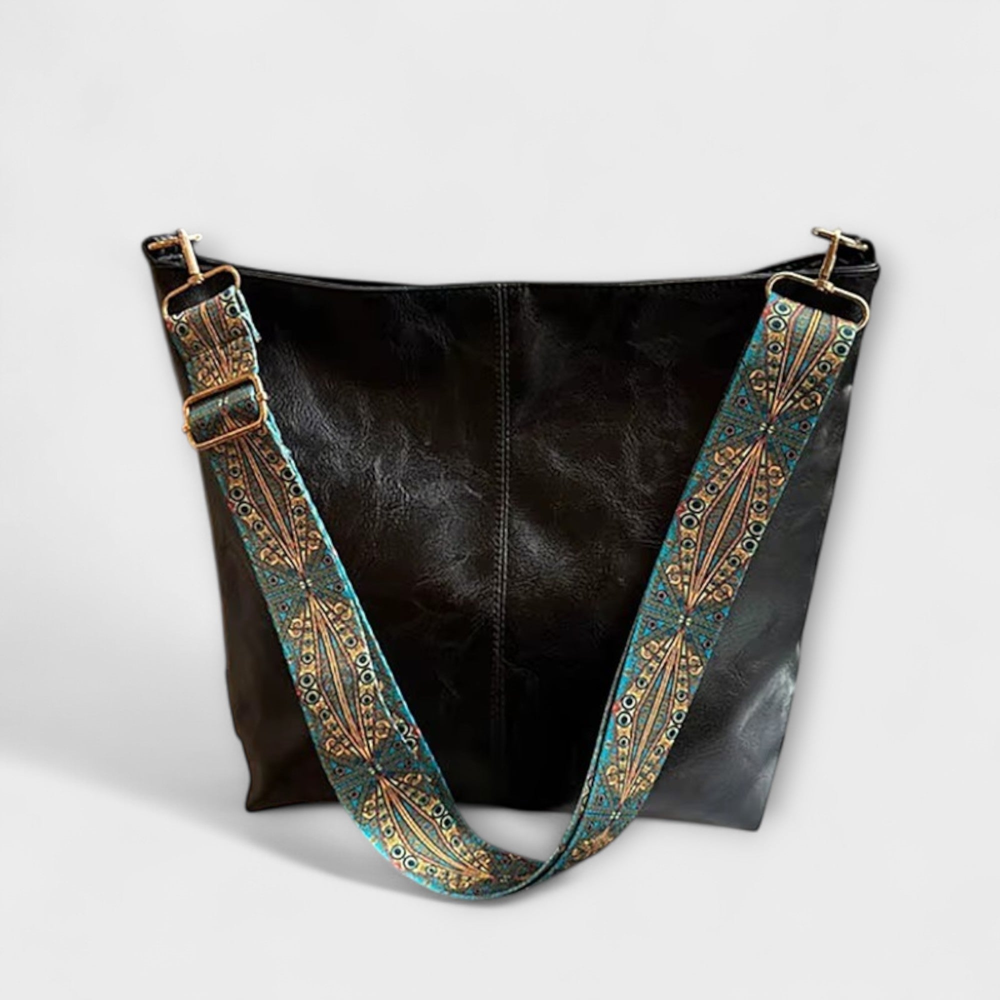 Alina – Bolso de hombro de cuero vintage