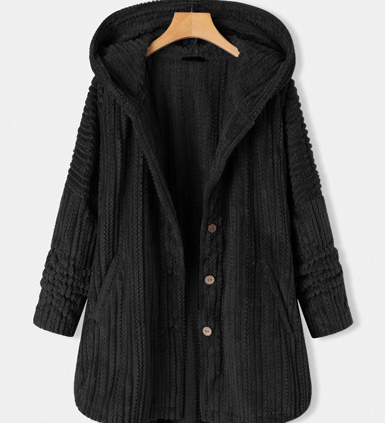 Manuela™ - Abrigo de invierno con solapa