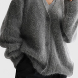 Daniela Cardigan de Mezcla de Cachemira Suave