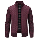 Julien: Abrigo de punto elegante para hombres, diseño slim y máxima comodidad.