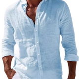 Elegante camisa de lino