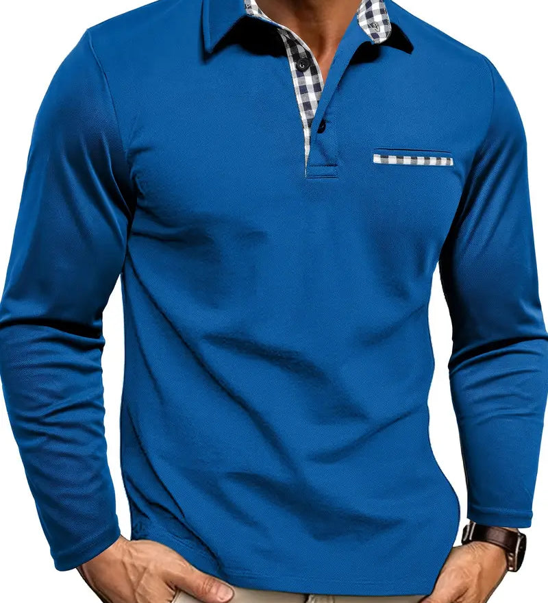 Poloshirt de manga larga