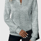 Zoey Jersey de Punto con Cremallera Suave