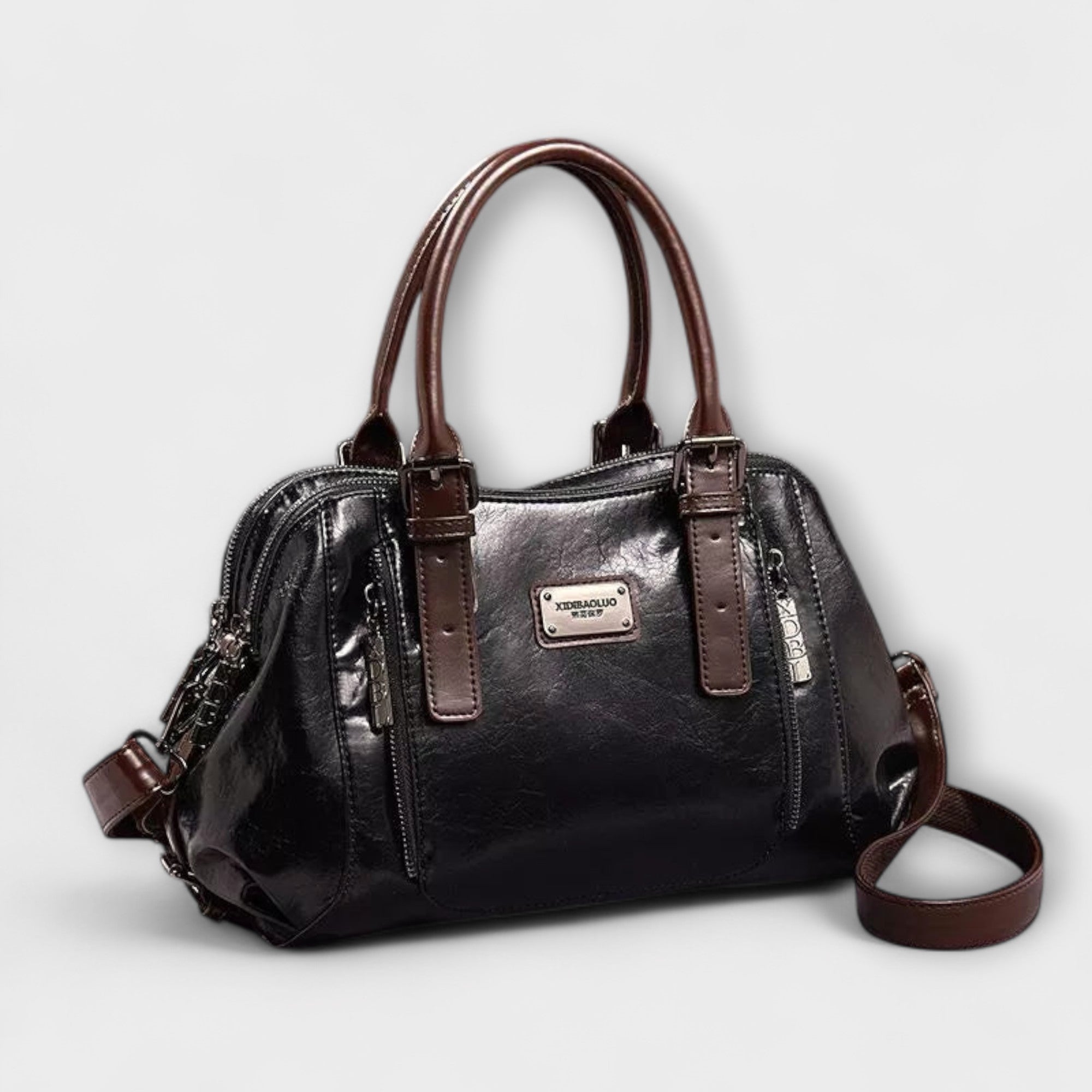 Denise – Bolsa de Cuero Vintage