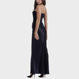 Flora | Vestido de Satén Con Top Incorporado