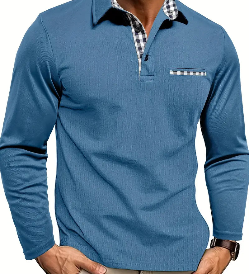 Poloshirt de manga larga