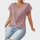 Inga | Camiseta Casual Con Cuello En V