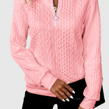 Zoey Jersey de Punto con Cremallera Suave