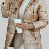 Nolwen - Abrigo Elegante de Invierno con Capucha y Acolchado