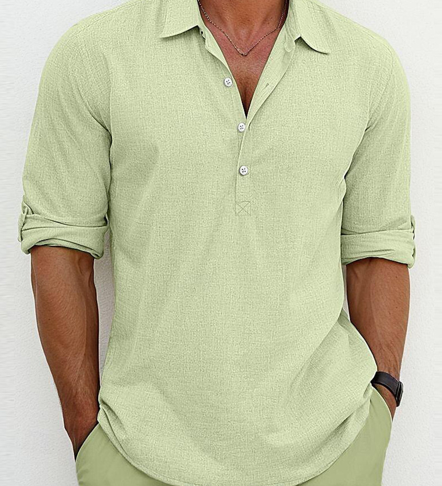 Camisa de lino Premium