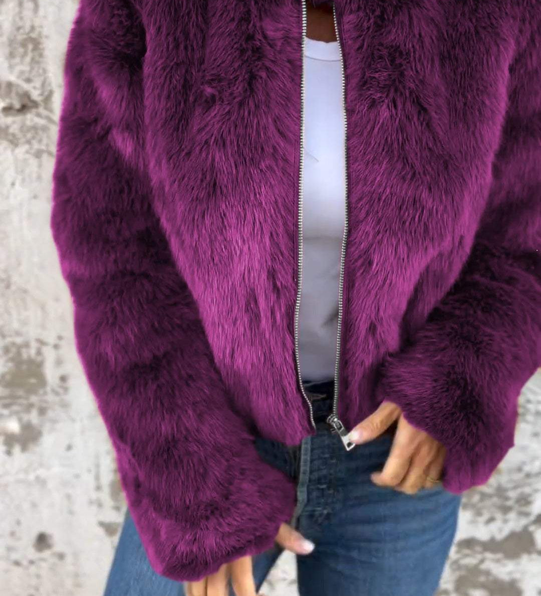 Sara™ | Abrigo de piel de lujo