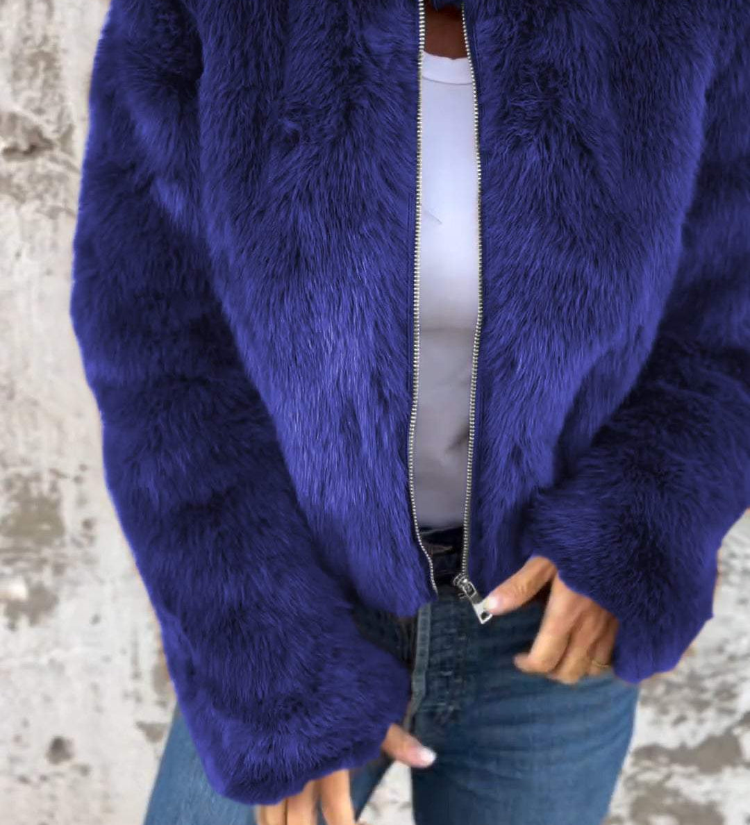 Sara™ | Abrigo de piel de lujo